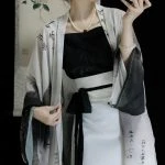 Women Summer Song Dynasty Daily Ink Style Hanfu Costume