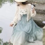 Women Han Element Fashion Dress Chinese Style Improved Daily Costume