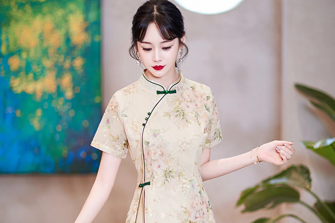 Summer Qipao Cool Chinese Cheongsam Dresses