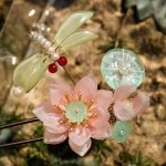 Girl Hanfu Lotus Hairpin Dragonfly Unique Hair Accessories