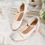 New Cheongsam Low Heeled Shoes Vintage Elegant Women's Shoes