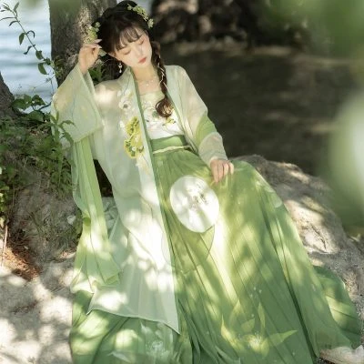 Summer Ladies Hanfu in Song Dynasty Style