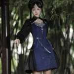 Traditional Chinese Dress for Girl Han Element Vintage Exotic Style Skirt