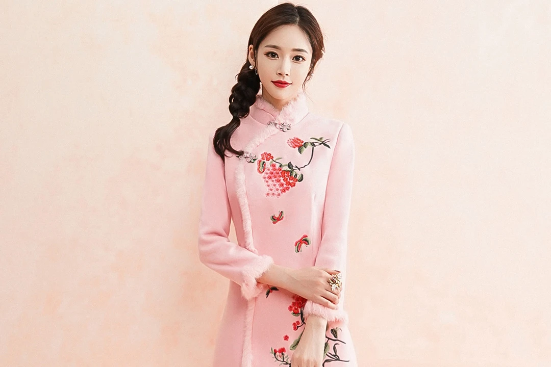 Warming Winter Qipao Styles for Cold Weather