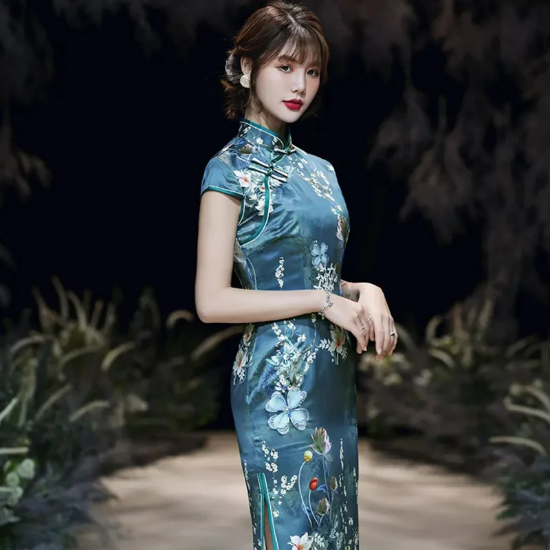 2024 New Qipao - West Style in Chinese Fashion