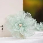 Yarn Hair Comb Flower Ancient Style Hanfu Hair Accessories