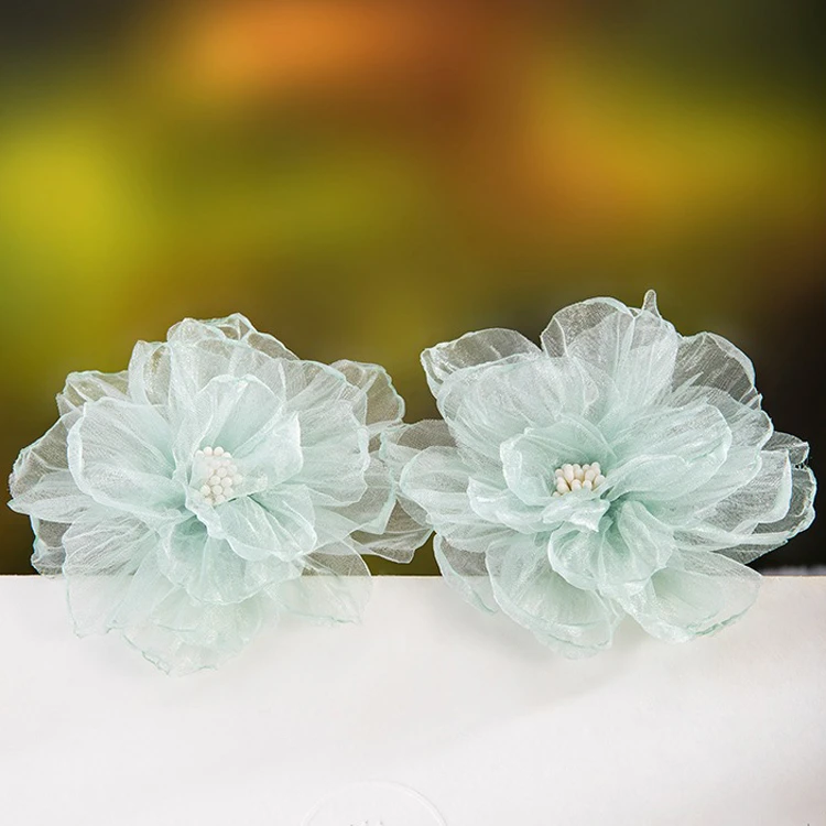 Yarn Hair Comb Flower Ancient Style Hanfu Hair Accessories