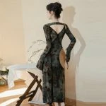 Women's Fashion Cheongsam Irregular Vintage Dresses