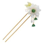 Hanfu Hairpin Lotus Tassel Headdress Cheongsam Fashion Accessories