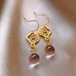 New Chinoiserie Earrings Hanfu New Cheongsam Unique Accessories