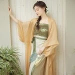 Song Dynasty Ladies Fashion Hanfu Summer Dress Refreshing Daily Skirt