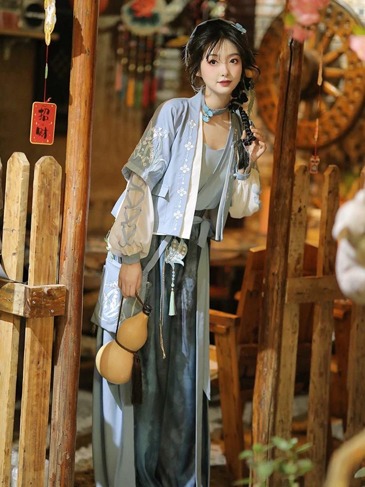 Women Summer Songku Daily HanFu Casual Clothing