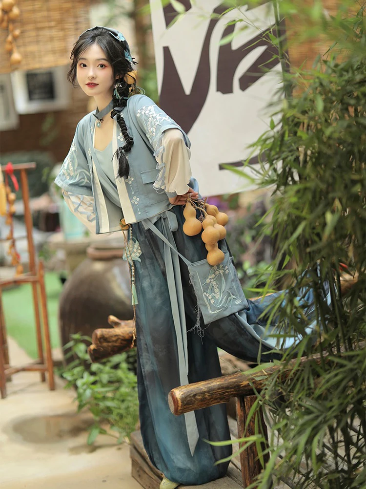 Women Summer Songku Daily HanFu Casual Clothing