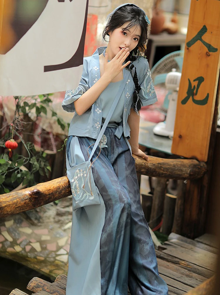 Women Summer Songku Daily HanFu Casual Clothing