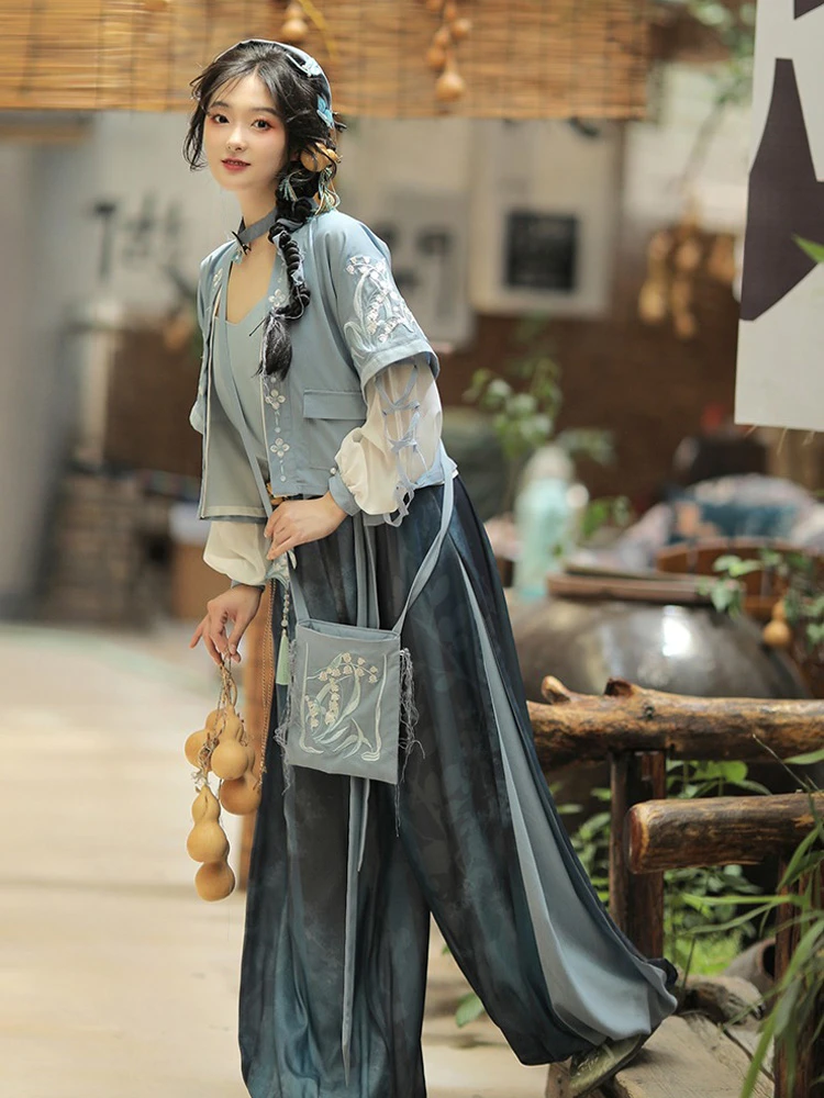 Women Summer Songku Daily HanFu Casual Clothing