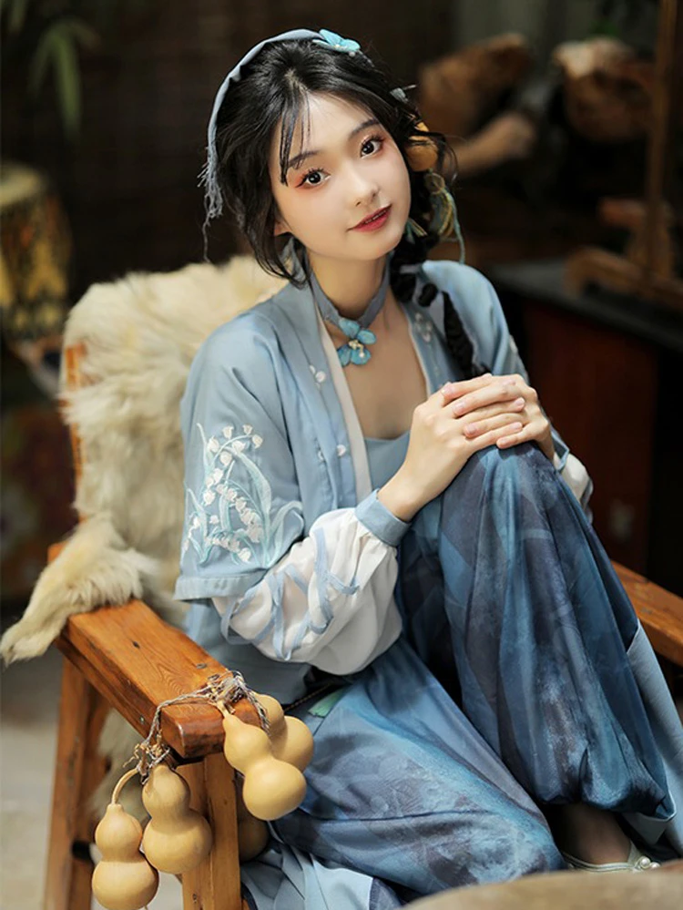 Women Summer Songku Daily HanFu Casual Clothing