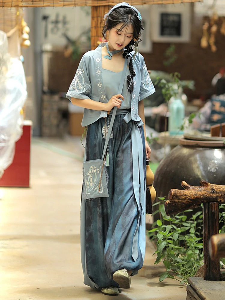 Women Summer Songku Daily HanFu Casual Clothing