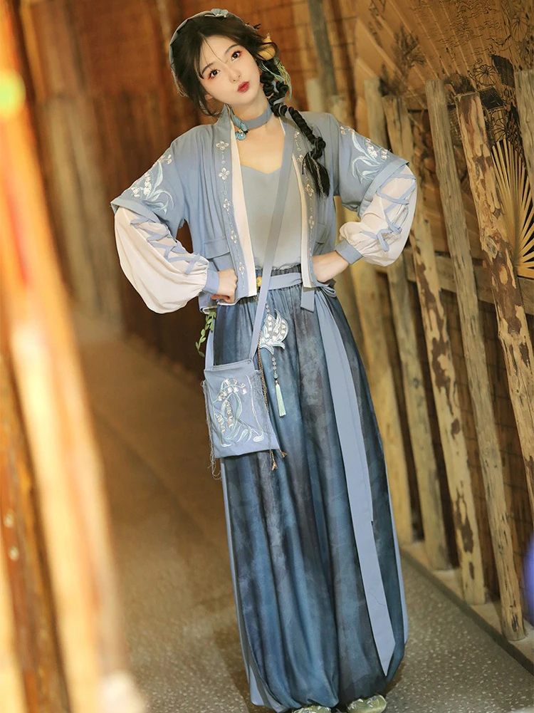 Women Summer Songku Daily HanFu Casual Clothing