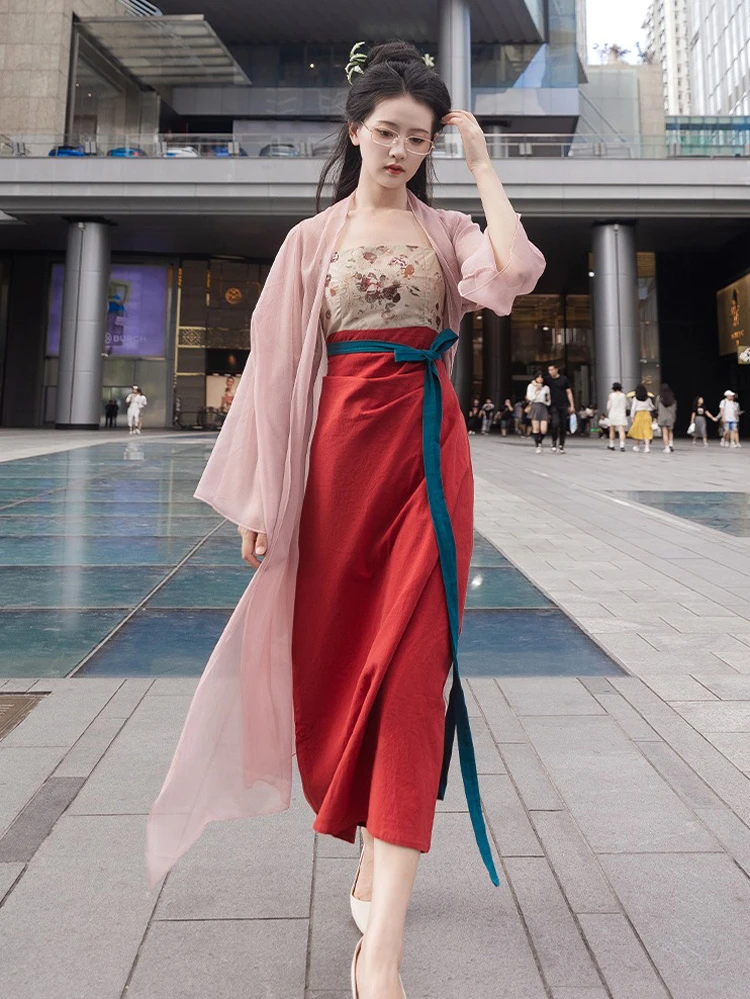 Women's Dresses New Fashion Hanfu Summer Long Shirt