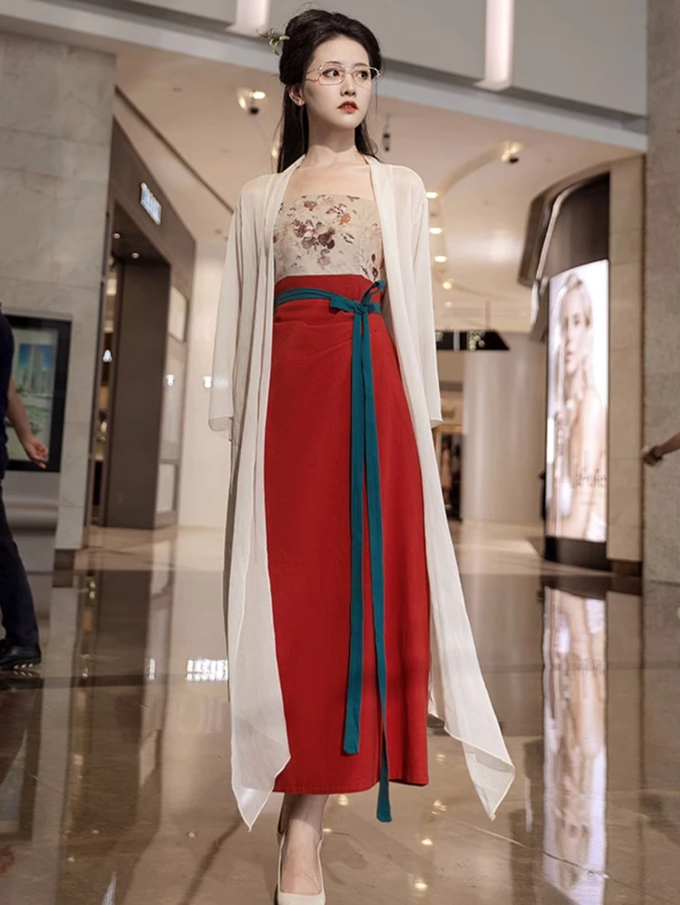 Women's Dresses New Fashion Hanfu Summer Long Shirt