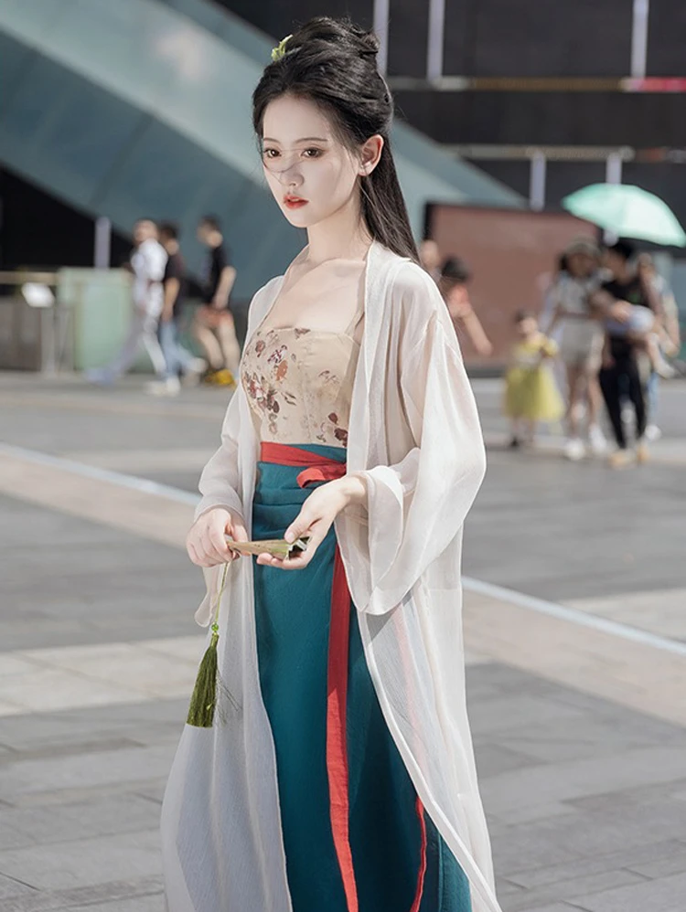 Women's Dresses New Fashion Hanfu Summer Long Shirt