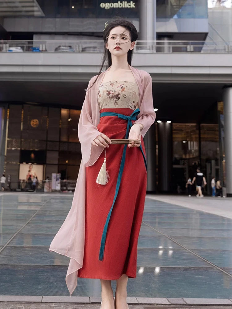 Women's Dresses New Fashion Hanfu Summer Long Shirt