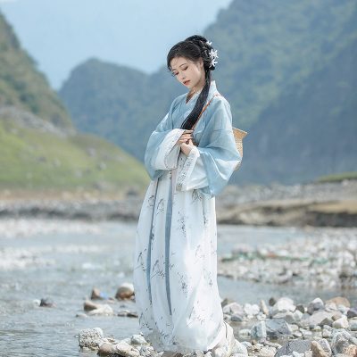 Women's Qiyao Ruqun Jin Dynasty Spring Skirt