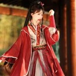 Wuxia Costume Qiyao Ruqun Han Element Classical Styling