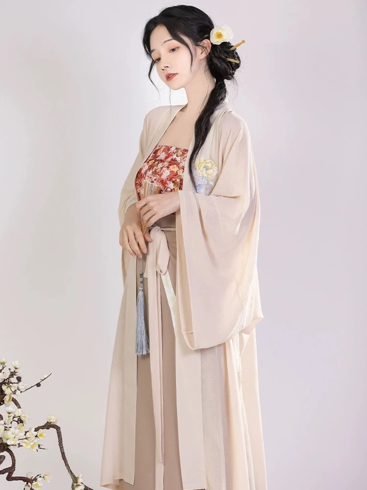 Fashion Song Dynasty Ladies Hanfu Daily Summer Cute Skirt