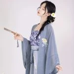 Fashion Song Dynasty Ladies Hanfu Daily Summer Cute Skirt