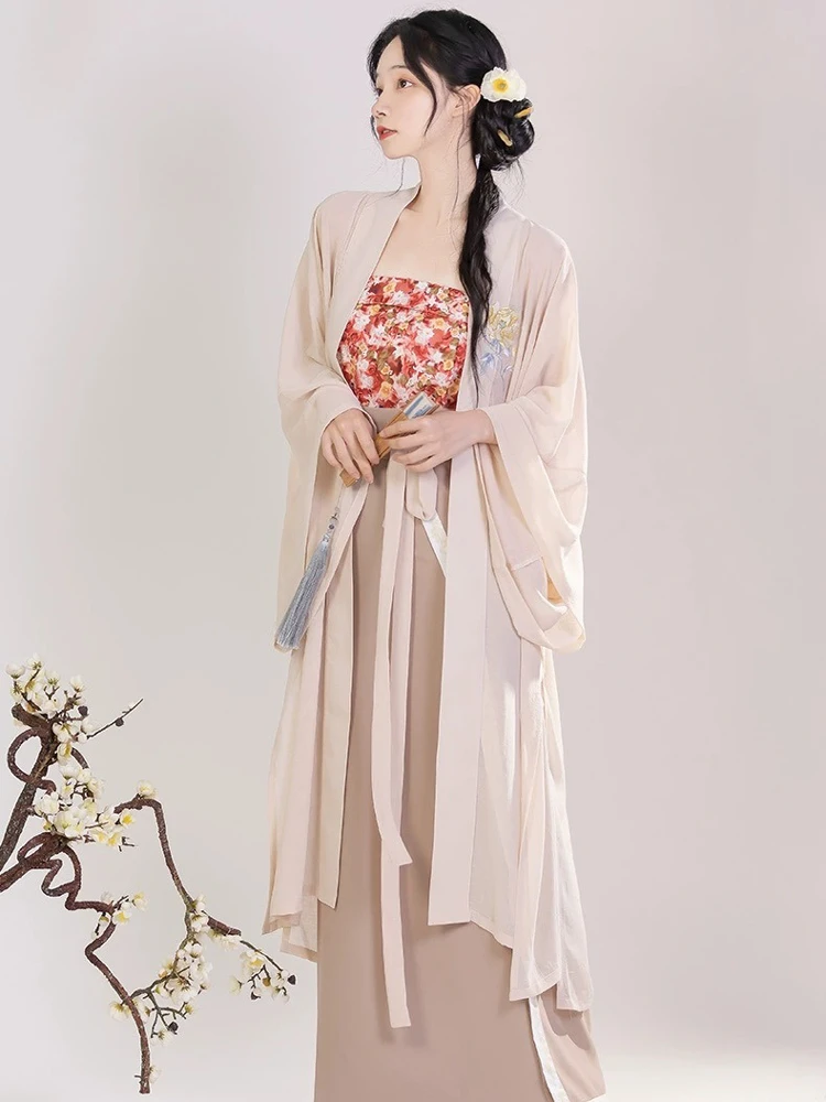 Fashion Song Dynasty Ladies Hanfu Daily Summer Cute Skirt