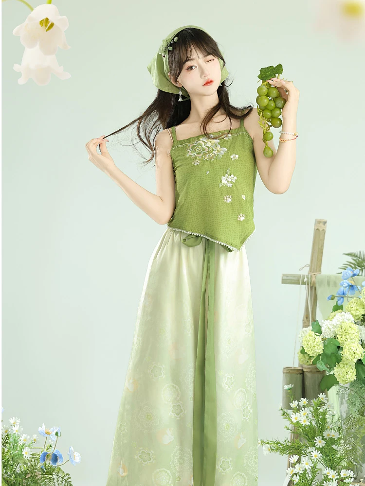 Fashion Women's Hanfu Songku Daily Han Elements Song Dynasty Pants