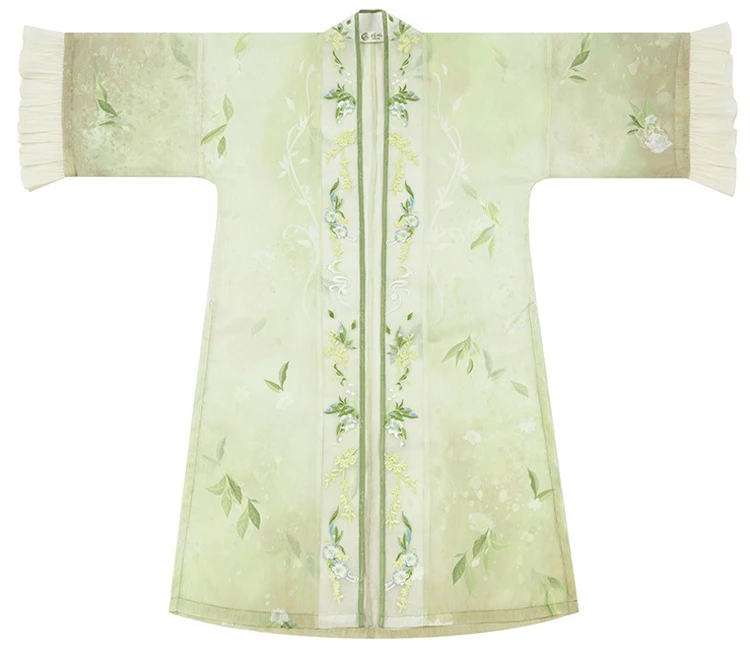 Song Hanfu Summer Women Fashion Songku Green Colours