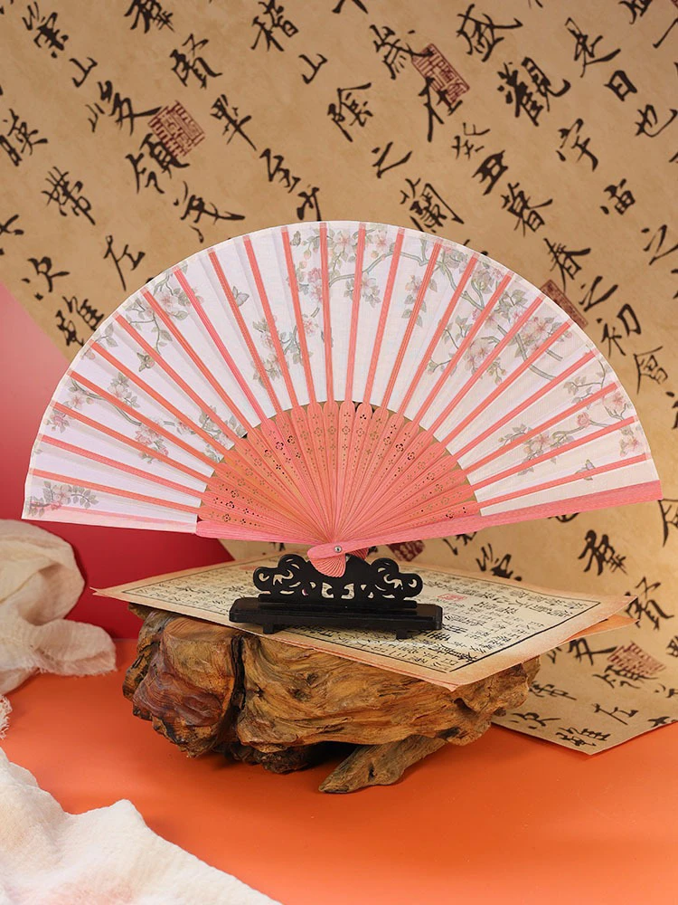 Summer Fan Classical Ladies Dance Hanfu Folding Fan