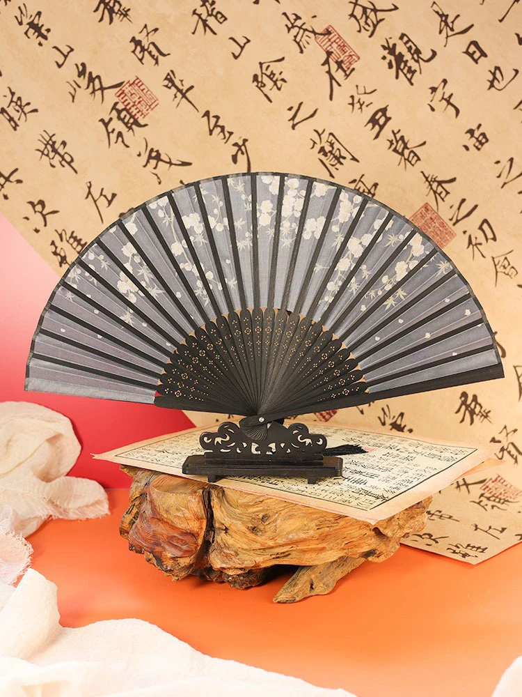 Summer Fan Classical Ladies Dance Hanfu Folding Fan