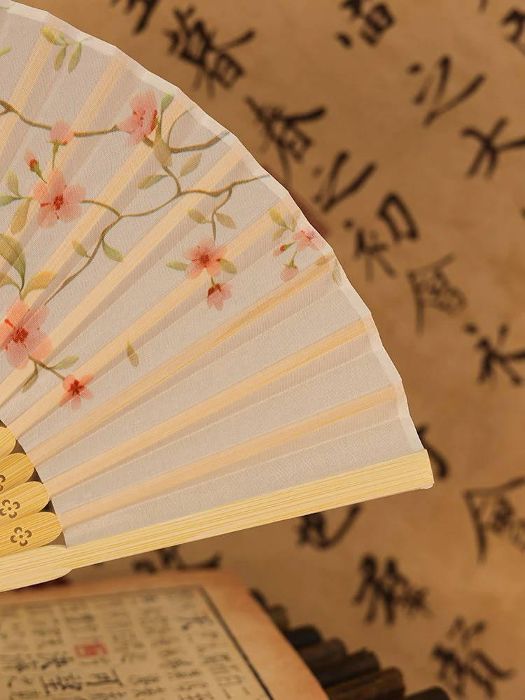 Summer Fan Classical Ladies Dance Hanfu Folding Fan