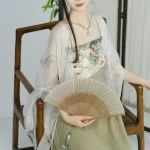 Summer New Hanfu Fashion Ladies Han Element Suspender Skirt Suit