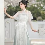 Women Fashion Dresses Han Elements Ma Mian Skirt Daily Style