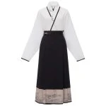 Fashion Autumn Hanfu Ladies Ming Dynasty Ma Mian Skirt