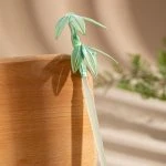 Hanfu Hairpin Handmade Bamboo Leaf Chanhua Craft