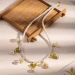 Ladies Necklace Ming Dynasty Accessories Bell Orchid Tassel