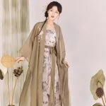 Modern Ladies Hanfu Song Dynasty Style Halter Dresses