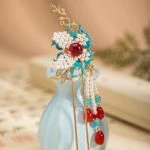 Pearl Hairpin Butterfly Styling Hanfu Buyao Cheongsam Accessories