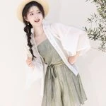 Song Dynasty Ladies Hanfu Fashion Refreshing Shorts Pants