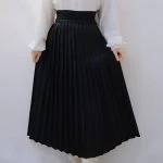 Autumn Ladies Fashion Hanfu Cross-collar Vest Daily Skirt