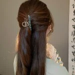 Bamboo Claw Clip Plate Hair Shark Ancient Style Hair Accessories