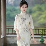 Chinese Dress Women's Summer Breathable Improved Cheongsam