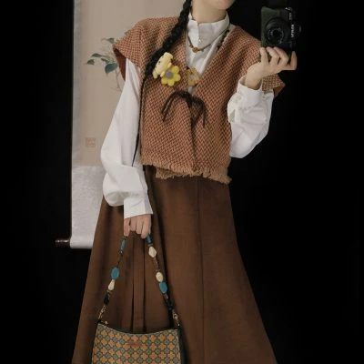 Fashion Daily Hanfu Tang Style Ladies Daily Set