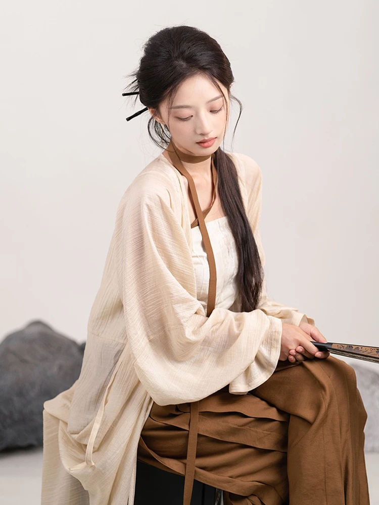 Song Dynasty Daily Hanfu Women Songku Daily Loose Costume