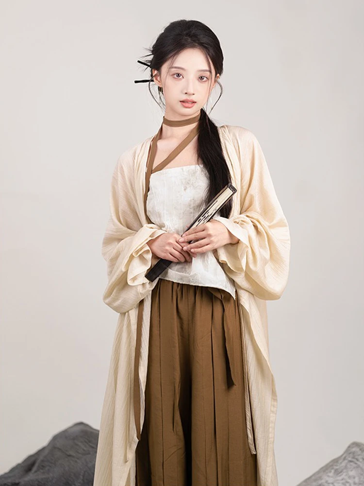 Song Dynasty Daily Hanfu Women Songku Daily Loose Costume